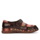  Genuine Leather Handmade Patchwork Comfy Retro Ethnic Pattern Flat Shoes