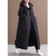 Free Shipping-luxury Plus Size Winter Overcoat Beige Hooded Large Pockets Coat