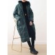 2025 Warm Yellow Down Coat original design literary retro overcoat