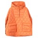 Literary Orange Plus Size Hooded Pullover Short Puffers Jackets(Free Shipping + Limited Stock)