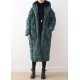 2025 Warm Yellow Down Coat original design literary retro overcoat