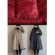 Boho Black fashion Loose Pockets Winter down coat