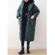 2025 Warm Yellow Down Coat original design literary retro overcoat